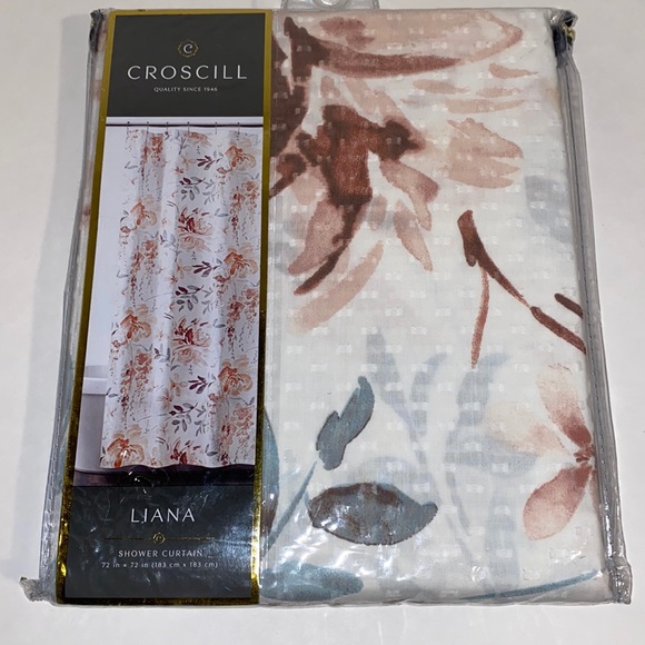 Croscill Bath Copy New Croscill Liana Shower Curtain Poshmark
